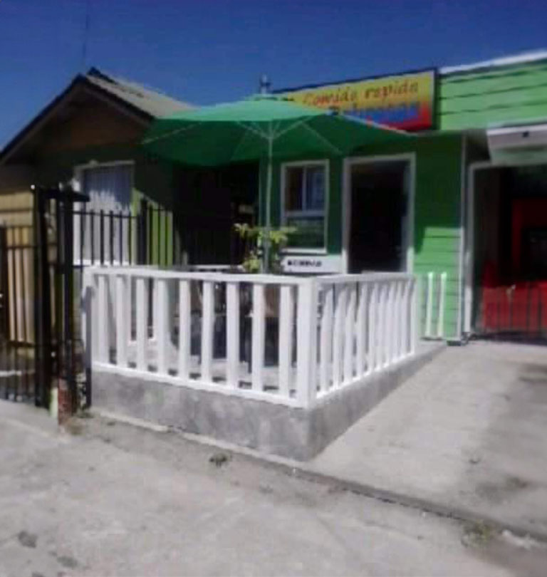 El Restaurante El Sabroson Bosquemar en sus inicios. Año 2012