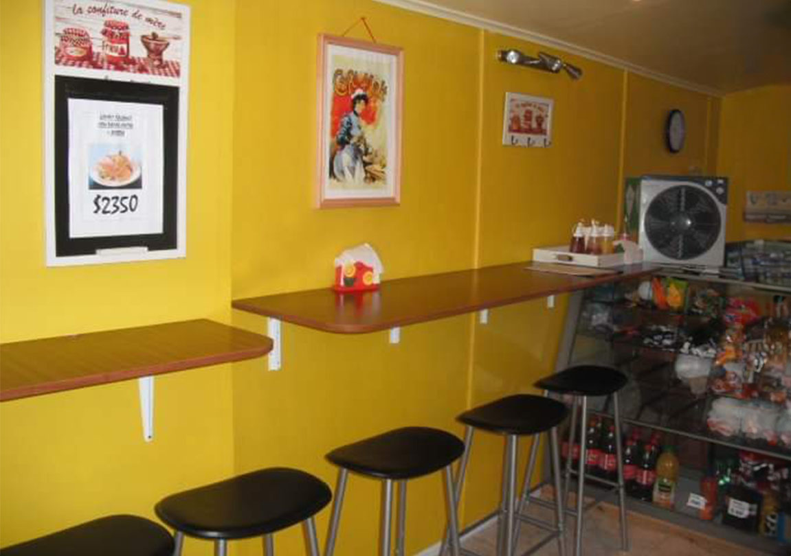 El Restaurante El Sabroson Bosquemar en sus inicios. Año 2013